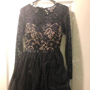 Black party dress